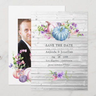 Reserve A Data Outono - Casamento Rústico de Celeiro Floral
