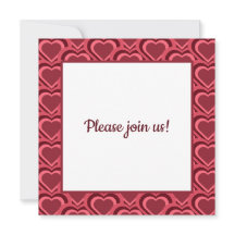 Padrão de Coração Vermelho