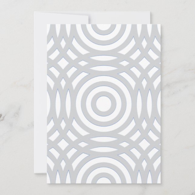 Reserve A Data Padrão Geométrico 22 (Frente)