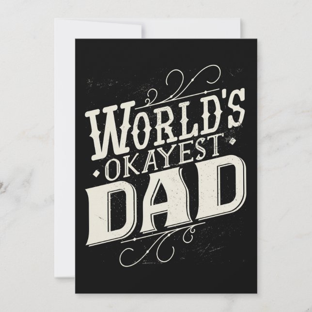 Reserve A Data Padre Gift Worlds Okayest Pai (Frente)