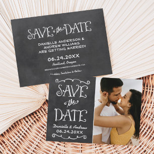 Reserve A Data Painel de Casamento Dividido com Foto em Quadro Ne