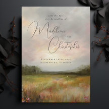 Paisagem Painting Wildflower Summer Meadow Photo