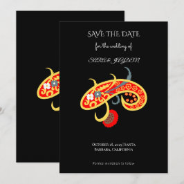 Reserve A Data Paisley Pattern | Abstract Floral | Boho Art