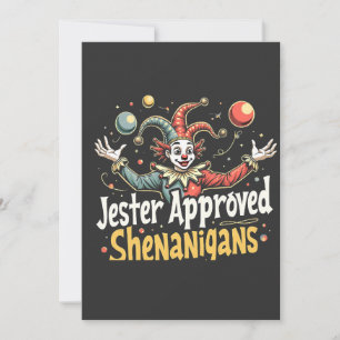 Reserve A Data Palhaço de circo de Shenanigans aprovado por Jeste