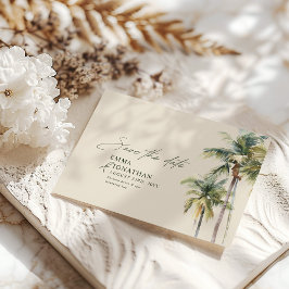Reserve A Data Palm Tree Destination Elegant Coastal Wedding