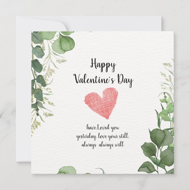 Reserve A Data "Para sempre: uma celebração do dia de Namorados" (Frente)