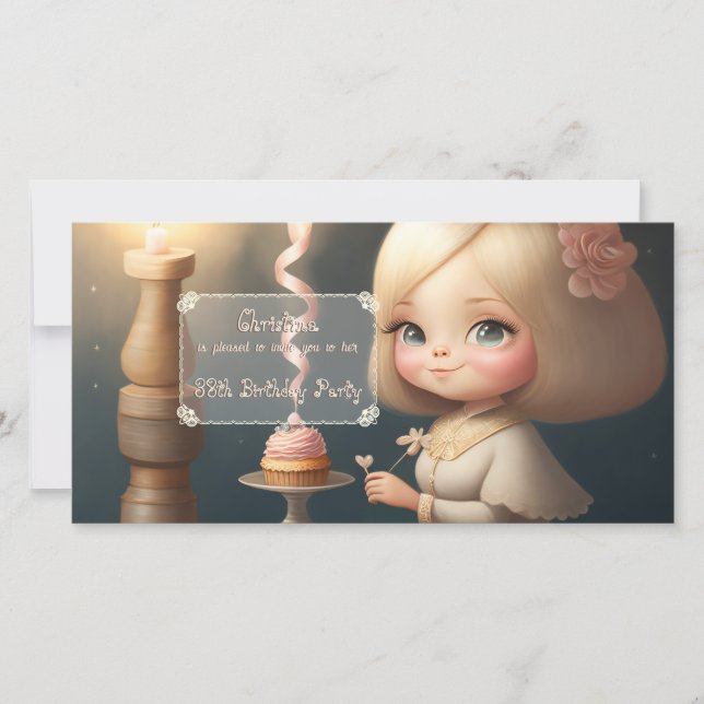 Reserve A Data Parabéns, garota 01 (Frente)