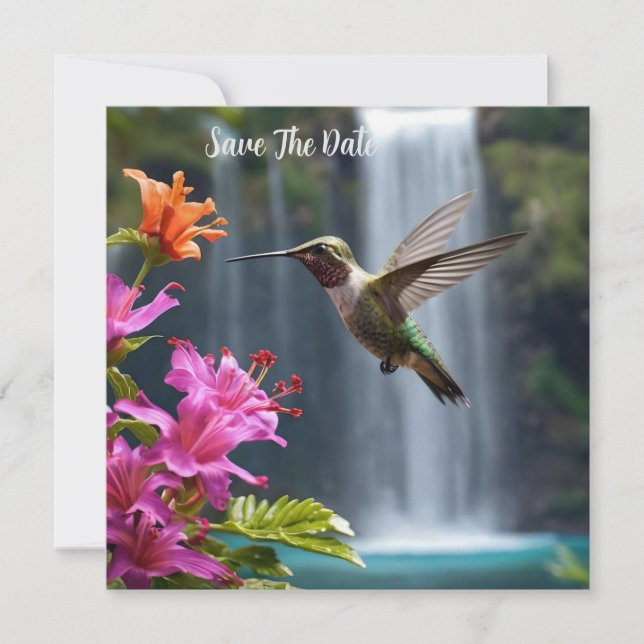 Reserve A Data Parque de Cascata de Hummingbird (Frente)
