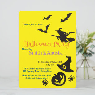 Reserve A Data Partido Moderno Personalizado do Halloween - Minim