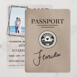 Reserve A Data Passaporte Beige Florida Salve A Data