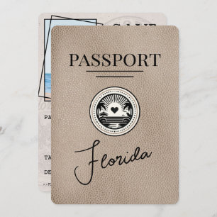 Reserve A Data Passaporte Beige Florida Salve A Data