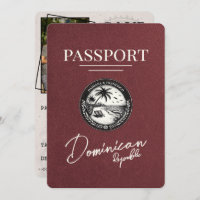 Passaporte Da República Dominicana Da Burgundia Sa