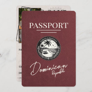 Reserve A Data Passaporte Da República Dominicana Da Burgundia Sa