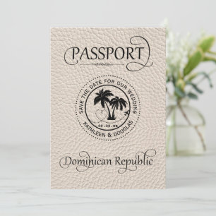 Reserve A Data Passaporte da República Dominicana do país Salvar