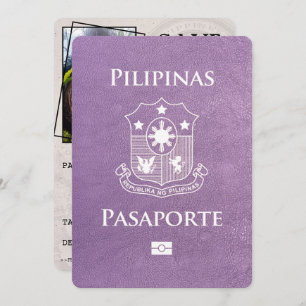 Reserve A Data Passaporte Lavanda Purple Filipinas, exceto data