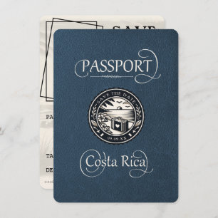Reserve A Data Passaporte marinho Azul Costa Rica