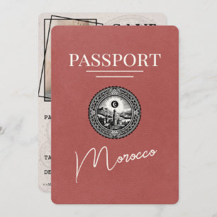Reserve A Data Passaporte Marrocos Light Burgundy Salvar Data