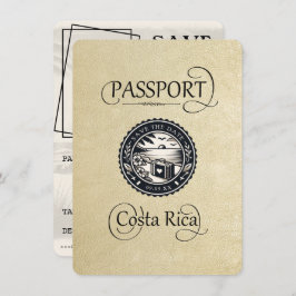 Reserve A Data Passaporte para Champagne Costa Rica