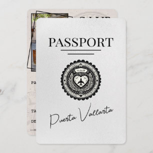 Reserve A Data Passaporte Puerta Vallarta White Salvar Data