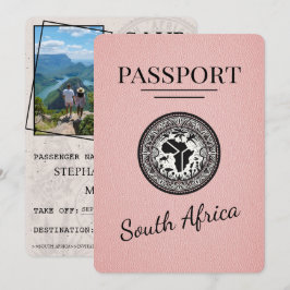 Reserve A Data Passaporte Rosa África do Sul