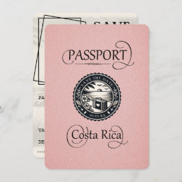 Reserve A Data Passaporte Rosa Costa Rica