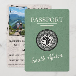 Reserve A Data Passaporte Sage Green África do Sul