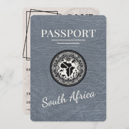 Reserve A Data Passaporte Silver África do Sul