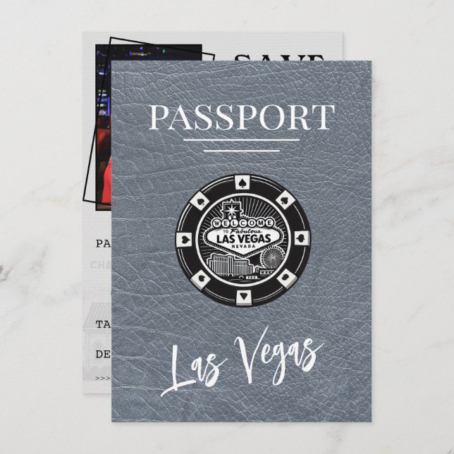 Reserve A Data Passaporte Silver Las Vegas Salve A Data (Frente/Verso)