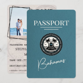 Reserve A Data Passaporte Teal Bahamas Exceto A Data