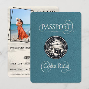 Reserve A Data Passaporte Teal Costa Rica