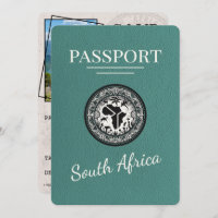 Passaporte Turquoise África do Sul