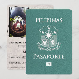 Reserve A Data Passaporte Turquoise Filipinas Exceto Data