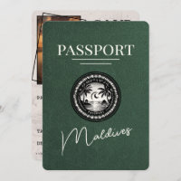 Passaporte Verde Maldivas Salvar a Data