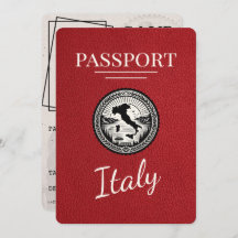 Passaporte vermelho Itália