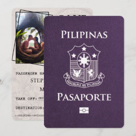 Reserve A Data Passaporte Violet Purple Filipinas Exceto Data