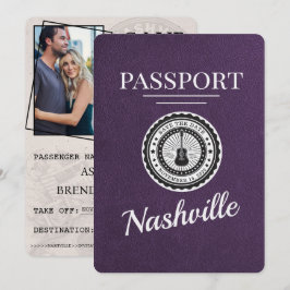 Reserve A Data Passaporte Violet Purple Nashville Salva A Data