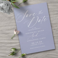 Pastel Cornflower Blue | Script Moderno Simples