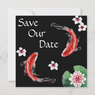 Reserve A Data Peixe Koi Japonês, Casamento de Cerejeiras