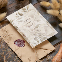 Peônias Românticas Bege Flores Vintage Casamento d