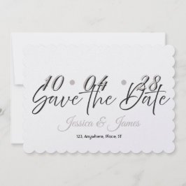 Reserve A Data Personalizar  Save the Date Personalizado