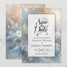 Pétalas congeladas num Ouro Casamento de Névoa de 