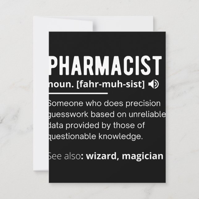 Reserve A Data pharmacist (Frente)