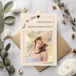 Reserve A Data Photo champagne Graduation party Save the Date