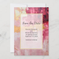 Pincel Artístico Caça Casamento Dourado e Rosa