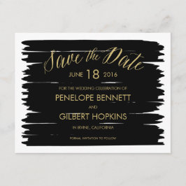 Reserve A Data Pincel Moderno Invoca Casamento