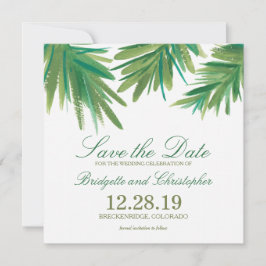 Reserve A Data Pine Woods Watercolor | Salvar a data