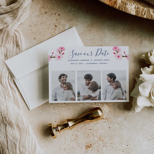 Reserve A Data Pink Cherry Blossoms 3 Foto (Criador carregado)