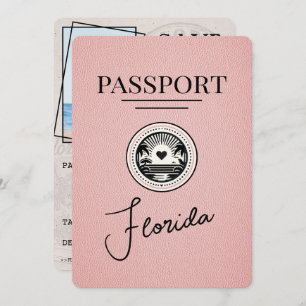 Reserve A Data Pink Florida Passport Salvar a Data