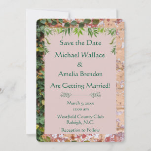Reserve A Data Pintados Bricks Green Ivy Wedding Salvar a Data