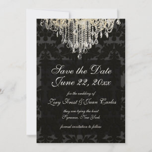 Reserve A Data PixDezines cristalino, candelabro/Barroco Damask